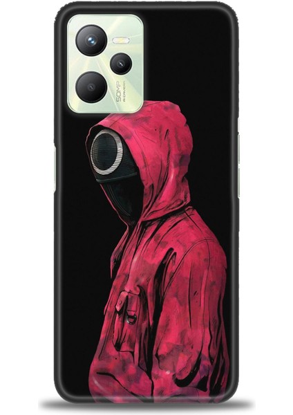 Realme C35 Kılıf Hd Baskılı Kılıf + Seramik Tam Kaplayan Ekran Koruyucu 282