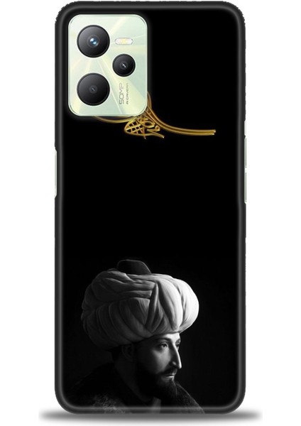 Realme C35 Kılıf Hd Baskılı Kılıf + Seramik Tam Kaplayan Ekran Koruyucu 465