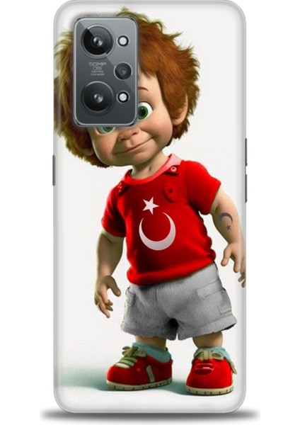 Realme Gt2 Kılıf Hd Baskılı Kılıf + Seramik Tam Kaplayan Ekran Koruyucu 247