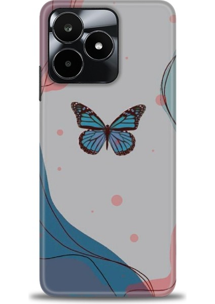 Realme C53 Kılıf Hd Baskılı Kılıf + Seramik Tam Kaplayan Ekran Koruyucu 185