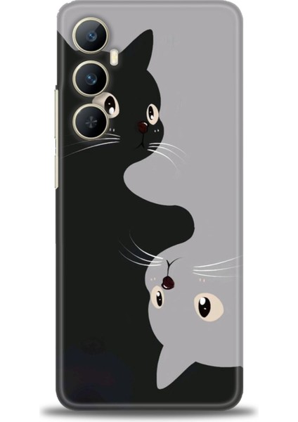 Realme C65 4g Kılıf Hd Baskılı Kılıf + Seramik Tam Kaplayan Ekran Koruyucu 67