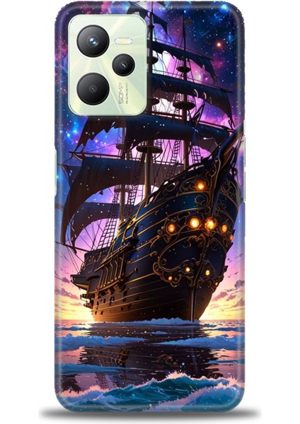 Realme C35 Kılıf Hd Baskılı Kılıf + Seramik Tam Kaplayan Ekran Koruyucu 236