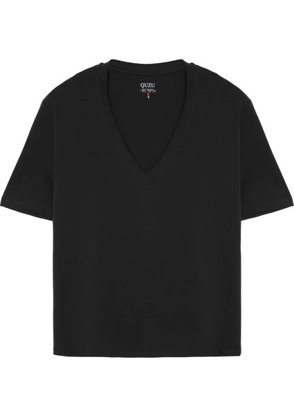 V Yaka T-Shirt
