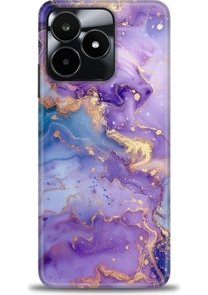 Realme C53 Kılıf Hd Baskılı Kılıf + Seramik Tam Kaplayan Ekran Koruyucu 311