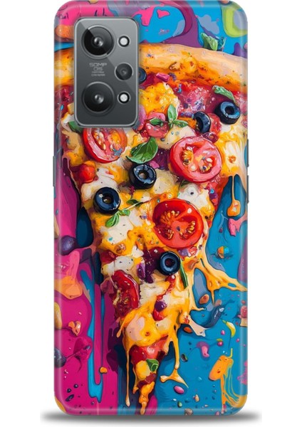 Realme Gt2 Kılıf Hd Baskılı Kılıf + Seramik Tam Kaplayan Ekran Koruyucu 450