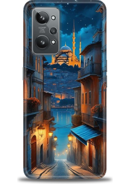 Realme Gt2 Kılıf Hd Baskılı Kılıf + Seramik Tam Kaplayan Ekran Koruyucu 221