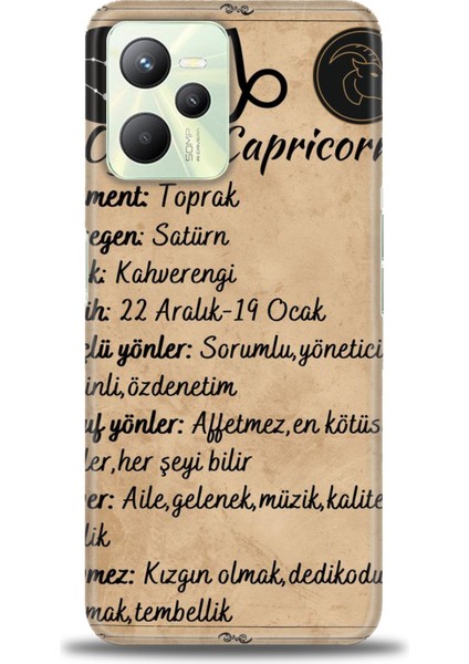 Realme C35 Kılıf Hd Baskılı Kılıf + Seramik Tam Kaplayan Ekran Koruyucu 478