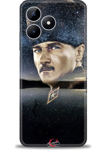 Realme Note 50 Kılıf Hd Baskılı Kılıf + Seramik Tam Kaplayan Ekran Koruyucu 24