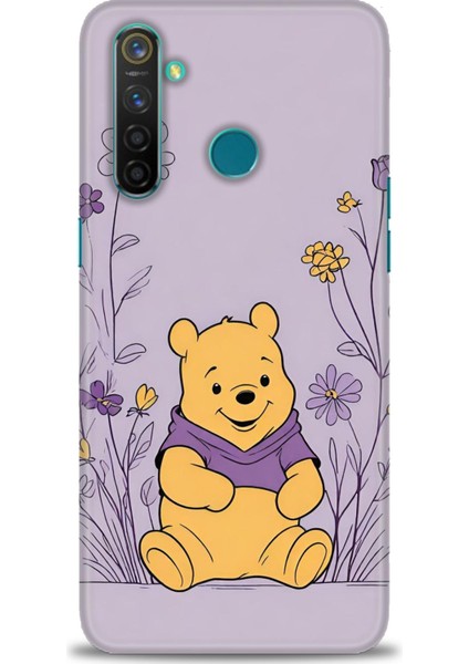 Realme 5 Pro Kılıf Hd Baskılı Kılıf + Seramik Tam Kaplayan Ekran Koruyucu 55