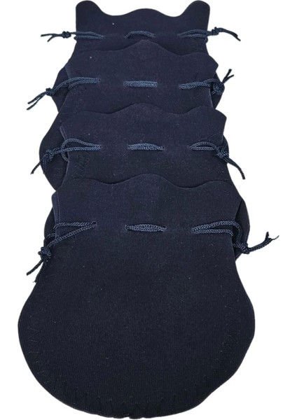 Kadife Kese Lacivert 50 Adet 11 x 14 Boy Takı, Altın Kesesi (Ipli & Büzgülü) modelleri