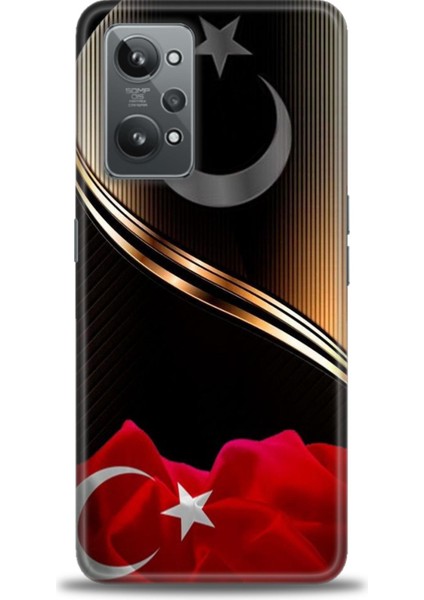 Realme Gt2 Kılıf Hd Baskılı Kılıf + Seramik Tam Kaplayan Ekran Koruyucu 33