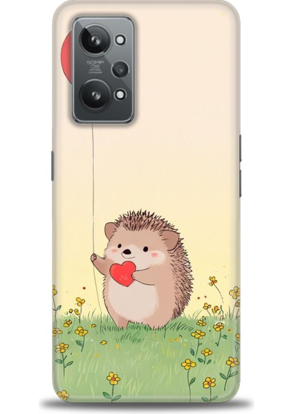 Realme Gt2 Kılıf Hd Baskılı Kılıf + Seramik Tam Kaplayan Ekran Koruyucu 305