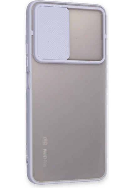 Xiaomi Redmi Note 11 Pro Plus 5g Kılıf Palm Buzlu Kamera Sürgülü Silikon - Lila Zrnet
