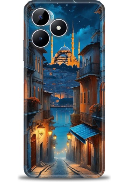 Realme Note 50 Kılıf Hd Baskılı Kılıf + Seramik Tam Kaplayan Ekran Koruyucu 221