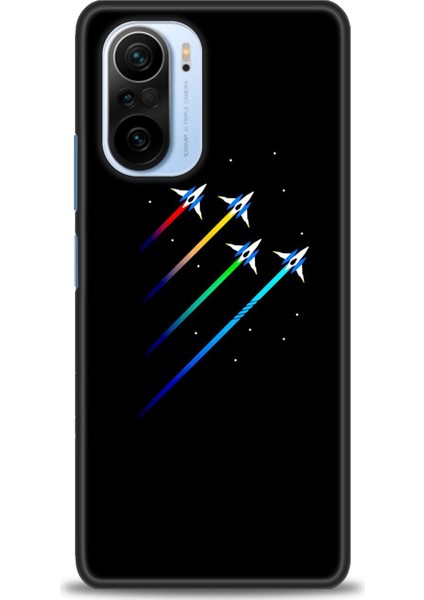 Xiaomi Mi 11I Kılıf Hd Baskılı Kılıf + Seramik Tam Kaplayan Ekran Koruyucu 389