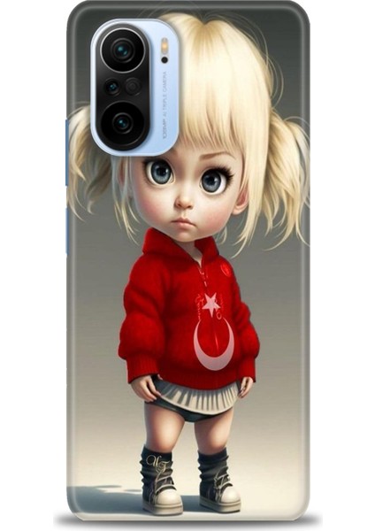 Xiaomi Mi 11I Kılıf Hd Baskılı Kılıf + Seramik Tam Kaplayan Ekran Koruyucu 243