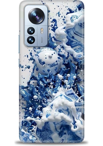 Xiaomi Mi 12 Pro Kılıf Hd Baskılı Kılıf + Seramik Tam Kaplayan Ekran Koruyucu 327