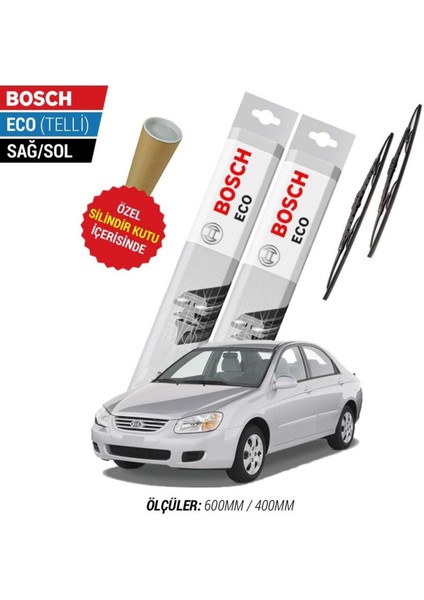 Kia Cerato Silecek Takımı (2004-2009) Bosch Eco