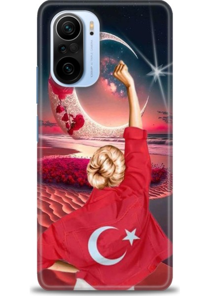 Xiaomi Mi 11I Kılıf Hd Baskılı Kılıf + Seramik Tam Kaplayan Ekran Koruyucu 249