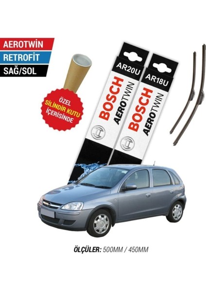 Opel Corsa C Silecek Takımı (2000-2006) Aerotwin
