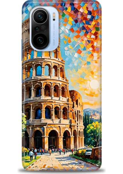 Xiaomi Mi 11I Kılıf Hd Baskılı Kılıf + Seramik Tam Kaplayan Ekran Koruyucu 262