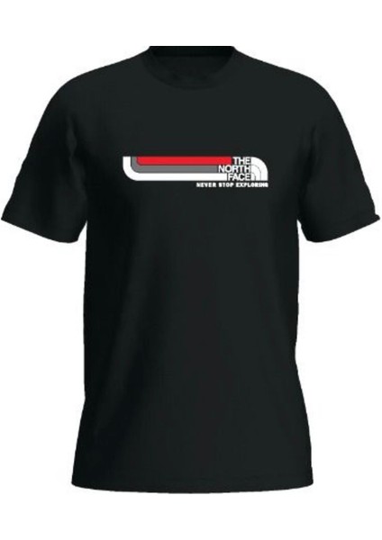 Beyaz Erkek Bisiklet Yaka T- Shirt