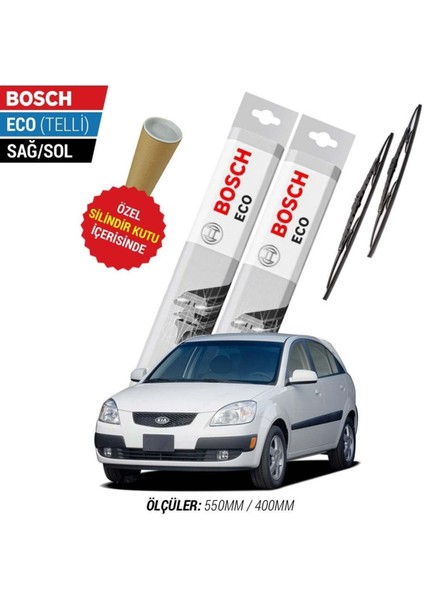 Kia Rio Silecek Takımı (2005-2011) Bosch Eco