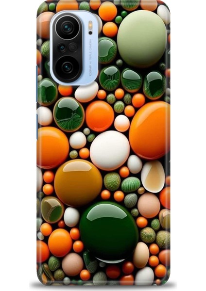 Xiaomi Mi 11I Kılıf Hd Baskılı Kılıf + Seramik Tam Kaplayan Ekran Koruyucu 348