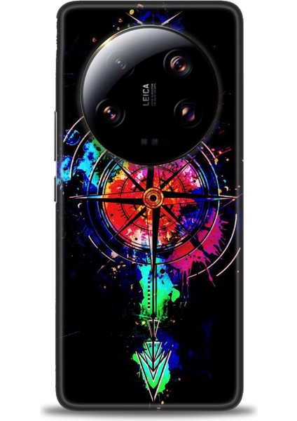 Xiaomi Mi 13 Ultra Kılıf Hd Baskılı Kılıf + Seramik Tam Kaplayan Ekran Koruyucu 86
