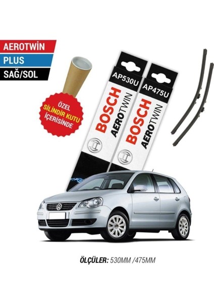Volkswagen Polo Silecek Takımı (2005-2009) Aerotwin Plus