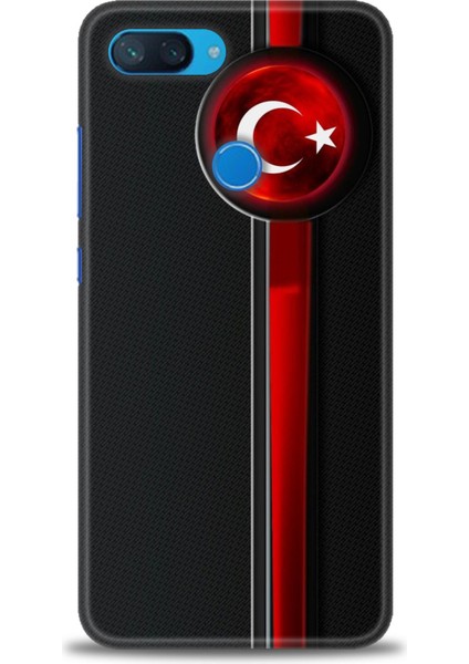 Xiaomi Mi 8 Lite Kılıf Hd Baskılı Kılıf + Seramik Tam Kaplayan Ekran Koruyucu 32