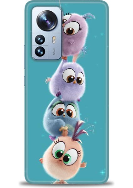 Xiaomi Mi 12 Pro Kılıf Hd Baskılı Kılıf + Seramik Tam Kaplayan Ekran Koruyucu 368