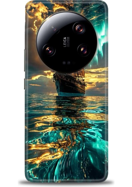 Xiaomi Mi 13 Ultra Kılıf Hd Baskılı Kılıf + Seramik Tam Kaplayan Ekran Koruyucu 237