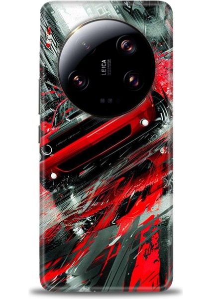 Xiaomi Mi 13 Ultra Kılıf Hd Baskılı Kılıf + Seramik Tam Kaplayan Ekran Koruyucu 106