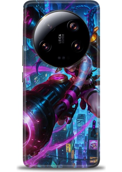 Xiaomi Mi 13 Ultra Kılıf Hd Baskılı Kılıf + Seramik Tam Kaplayan Ekran Koruyucu 280