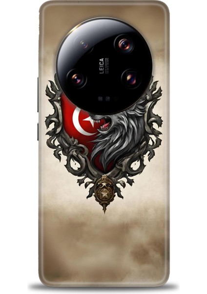 Xiaomi Mi 13 Ultra Kılıf Hd Baskılı Kılıf + Seramik Tam Kaplayan Ekran Koruyucu 461