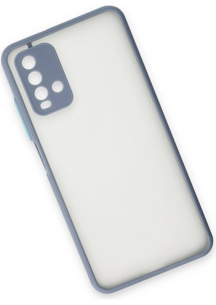 Xiaomi Redmi 9t Kılıf Montreal Silikon Kapak - Gri Zrnet