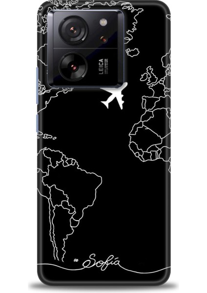Xiaomi Mi 13T Pro Kılıf Hd Baskılı Kılıf + Seramik Tam Kaplayan Ekran Koruyucu 382
