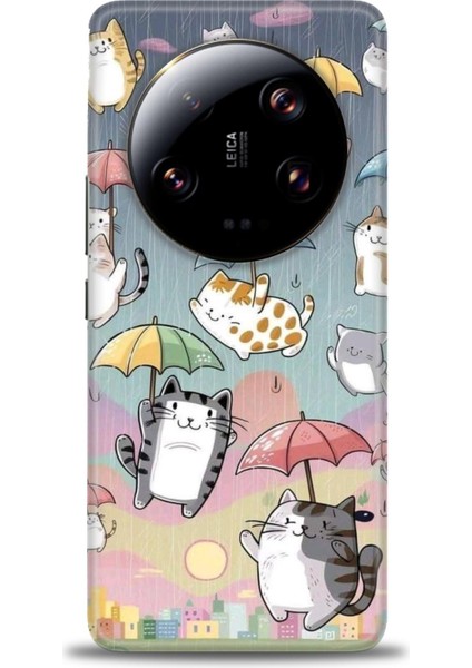 Xiaomi Mi 13 Ultra Kılıf Hd Baskılı Kılıf + Seramik Tam Kaplayan Ekran Koruyucu 412