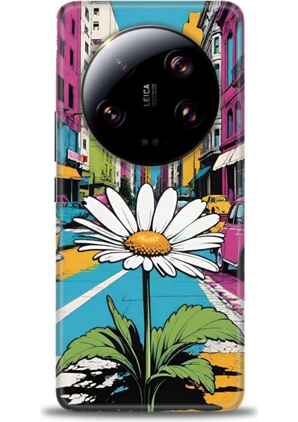 Xiaomi Mi 13 Ultra Kılıf Hd Baskılı Kılıf + Seramik Tam Kaplayan Ekran Koruyucu 443