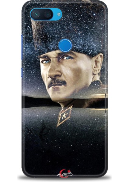 Xiaomi Mi 8 Lite Kılıf Hd Baskılı Kılıf + Seramik Tam Kaplayan Ekran Koruyucu 24