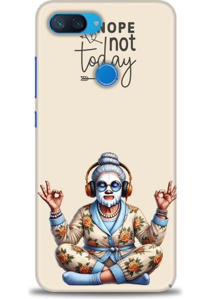 Xiaomi Mi 8 Lite Kılıf Hd Baskılı Kılıf + Seramik Tam Kaplayan Ekran Koruyucu 42