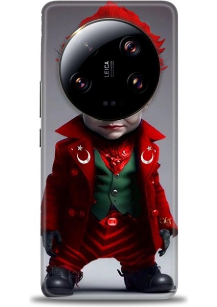 Xiaomi Mi 13 Ultra Kılıf Hd Baskılı Kılıf + Seramik Tam Kaplayan Ekran Koruyucu 248