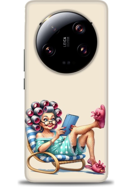 Xiaomi Mi 13 Ultra Kılıf Hd Baskılı Kılıf + Seramik Tam Kaplayan Ekran Koruyucu 49