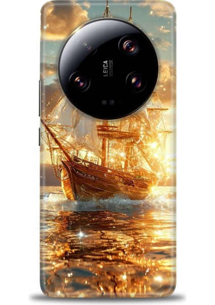 Xiaomi Mi 13 Ultra Kılıf Hd Baskılı Kılıf + Seramik Tam Kaplayan Ekran Koruyucu 234