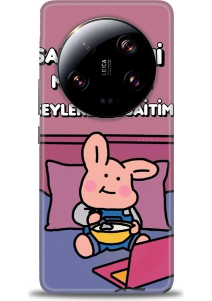 Xiaomi Mi 13 Ultra Kılıf Hd Baskılı Kılıf + Seramik Tam Kaplayan Ekran Koruyucu 166