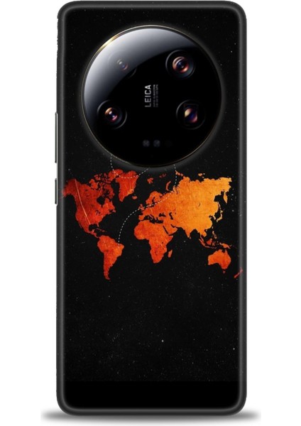 Xiaomi Mi 13 Ultra Kılıf Hd Baskılı Kılıf + Seramik Tam Kaplayan Ekran Koruyucu 384