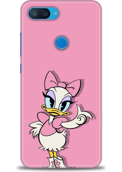 Xiaomi Mi 8 Lite Kılıf Hd Baskılı Kılıf + Seramik Tam Kaplayan Ekran Koruyucu 406