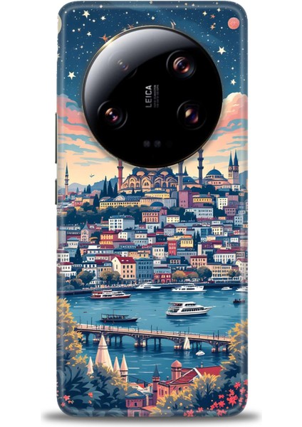 Xiaomi Mi 13 Ultra Kılıf Hd Baskılı Kılıf + Seramik Tam Kaplayan Ekran Koruyucu 223