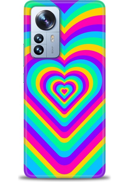 Xiaomi Mi 12 Pro Kılıf Hd Baskılı Kılıf + Seramik Tam Kaplayan Ekran Koruyucu 192